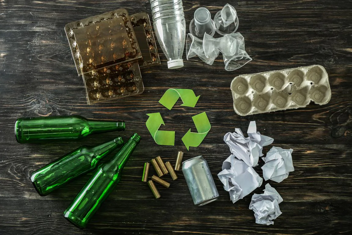 Matériaux propres organisés pour le recyclage